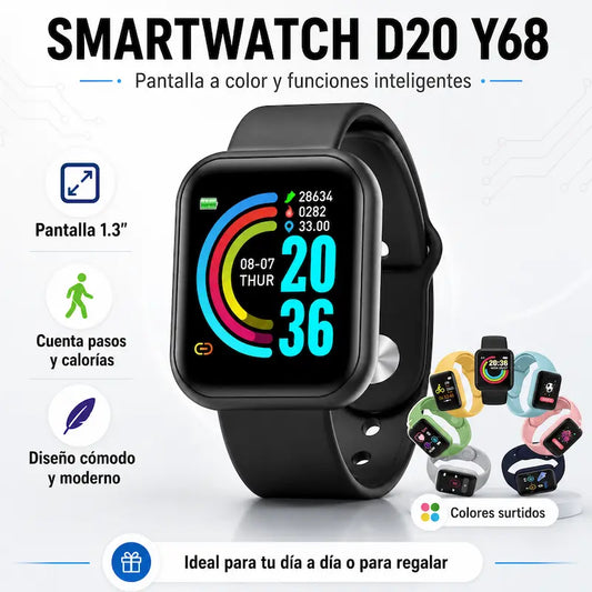SMARTWATCH D20 Y68